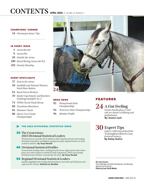 April 2024 Barrel Horse News Magazine