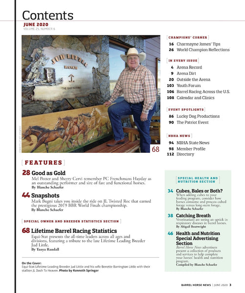 June 2020 Barrel Horse News Magazine