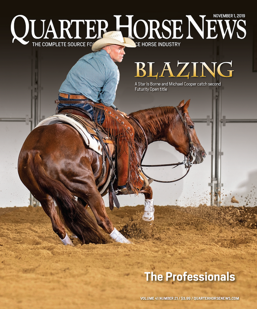November 1, 2019, Issue of Quarter Horse News Magazine
