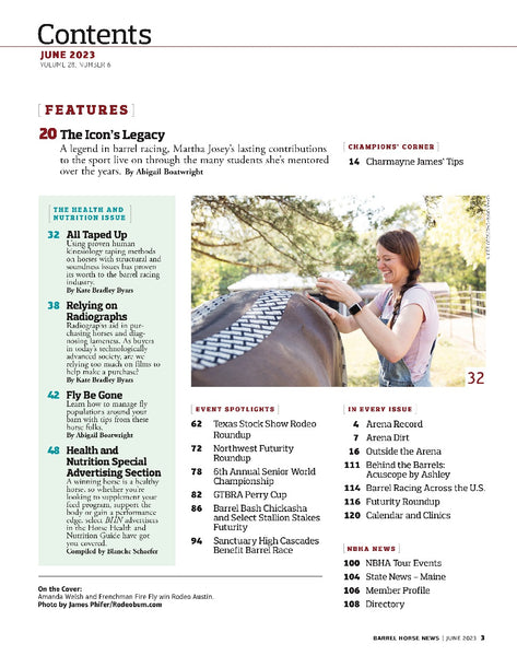June 2023 Barrel Horse News Magazine