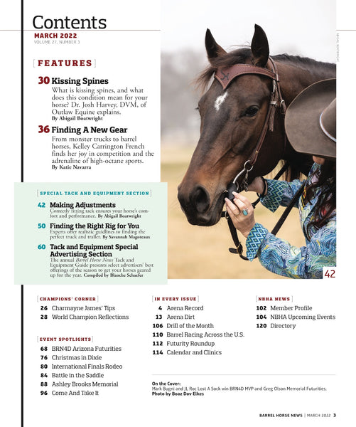 March 2022 Barrel Horse News Magazine