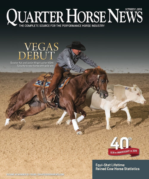October 1st Issue of Quarter Horse News Magazine