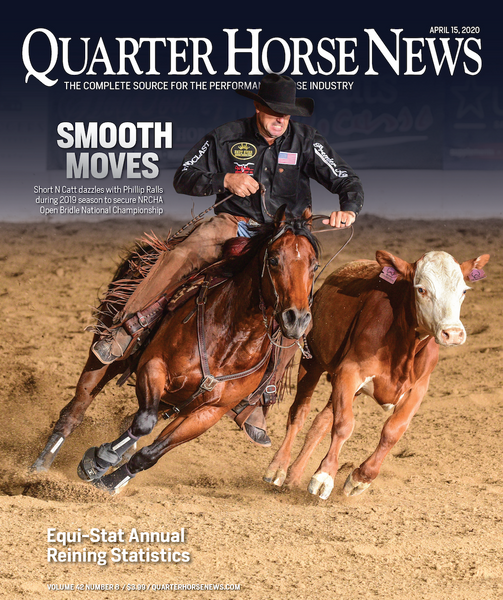 April 15, 2020, Issue of Quarter Horse News Magazine