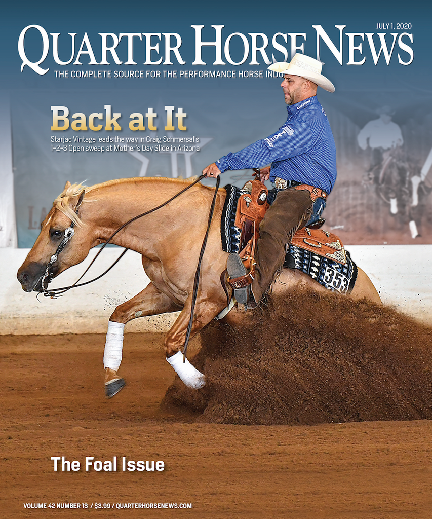 July 1, 2020, Issue of Quarter Horse News Magazine