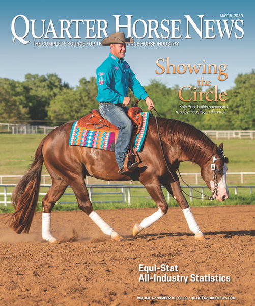 May 15, 2020, Issue of Quarter Horse News Magazine