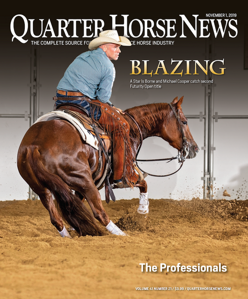November 1, 2019, Issue of Quarter Horse News Magazine
