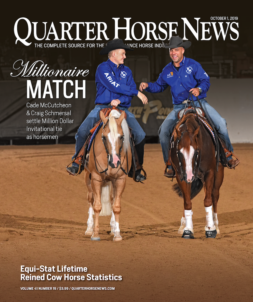 October 1, 2019, Issue of Quarter Horse News Magazine